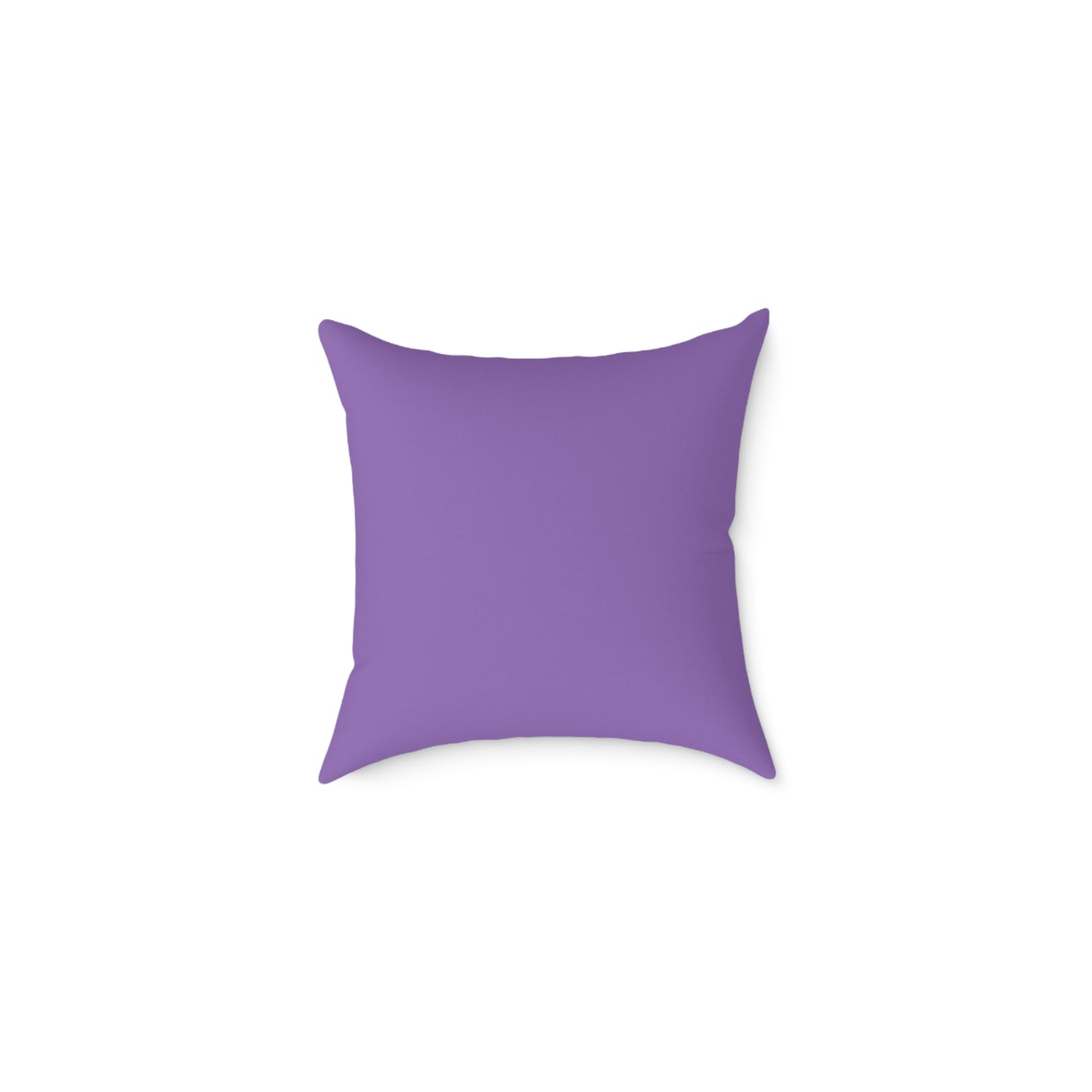 Square Poly Canvas Pillow-Purple